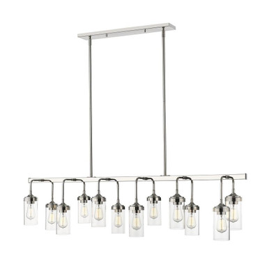 Ash Acres 12 Light Oversized Pendant 62 Inch Wide by Bailey Street Home - 372-BEL-689165