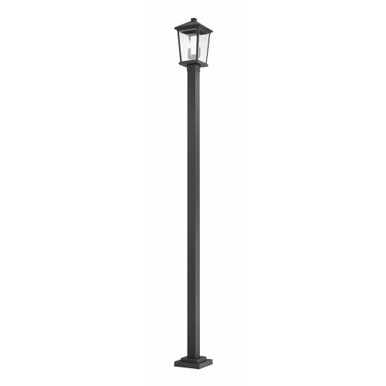 Heritage Cloisters 2 Light Outdoor Post Mount Lantern 12 x 22 Inch by BSH - 372-BEL-3173318