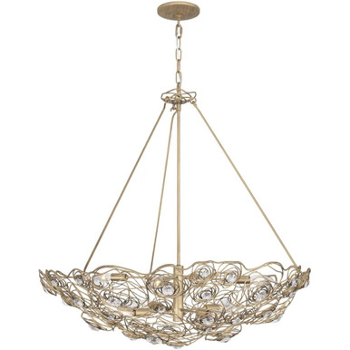 Ethereal Rose 8 Light Oversized Pendant by Varaluz - 500P08HGOB
