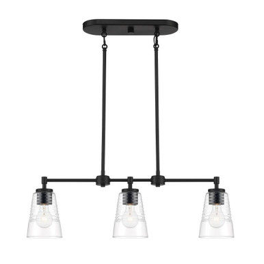 Ingo Three Light Large Island Pendant by Designers Fountain - D230M-IS-MB