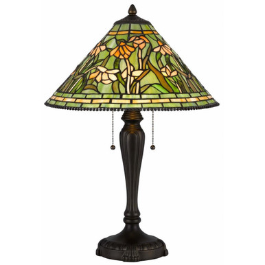 Milwood 2 Light Table Lamp 24 x 16 Inches by Cal  - BO-3167TB