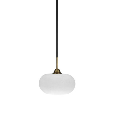 Paramount 1 Light Small Pendant 9.75 Inch Tall by Toltec - 3401-10-975-