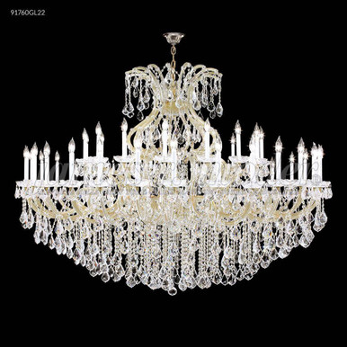 Maria Theresa Grand 49 Light Oversized Crystal Chandelier by James Moder - 91760-EURO