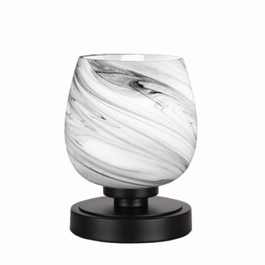 Luna 1 Light Accent Table Lamp 6 Inches Wide by 7.75 Inches High by Toltec  - 51-MB-4819