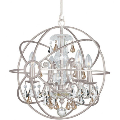 Solaris 4 Light Small Chandelier by Crystorama - 9025