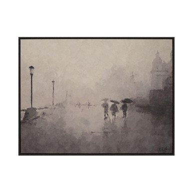 Ambra Framed Canvas Art 40 Inch Tall and 30 Inch Wide by Everren - OL2287EV