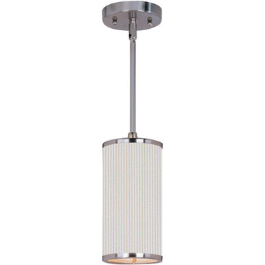 Elements 1 Light Small Pendant 10 Inch Tall by ET2 E95124-102SN - E95124-102SN