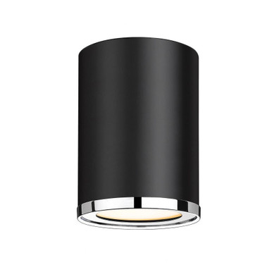Arlo 1 Light 5.25 Inch Wide Flush Mount by Z-Lite - 2303F1-MB-CH