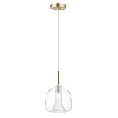 Deuce 4W 1 LED Small Pendant 6.75 Inch Wide by ET2 - E10044