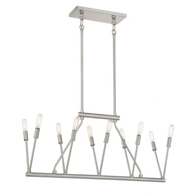 Royalty 10 Light Large Island Chandelier by George Kovacs - P1689-084