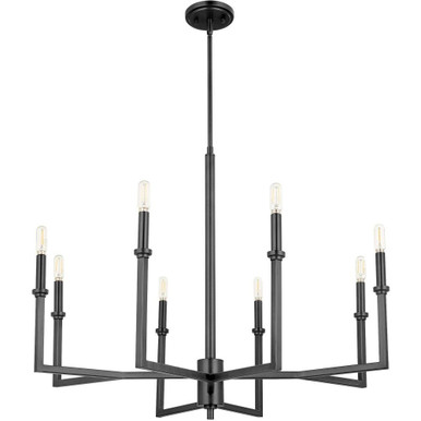 Hollins Loke 8 Light Large Chandelier by BSH - 183-BEL-5025225