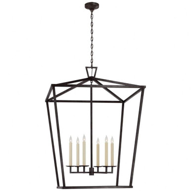 Darlana 6 Light Oversized Pendant by Visual Comfort Signature - CHC 2172