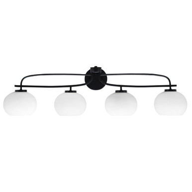 Cavella 4 Light Vanity Light 39 Inch Length by Toltec - 3914-MB-202