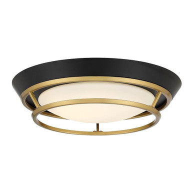 Beam Me Up 14W 1 LED 11 Inch Wide Flush Mount by George Kovacs - P5371-689-L