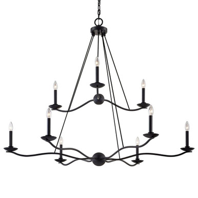 Bentley Side 9 Light Oversized Chandelier by Bailey Street Home - 154-BEL-3371293