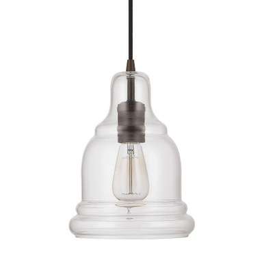 Fir Spinney 1 Light Small Pendant 10.75 Inch Tall by Bailey Street Home - 309-BEL-990254