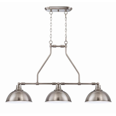 Timarron 3 Light Medium Linear Island Pendant by Craftmade - 35973-AN