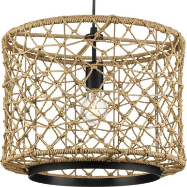 Chandra 1 Light Medium Pendant by Progress - P500420-31M