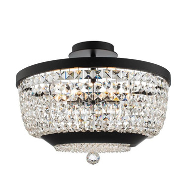 Terzo 6 Light 18 Inch Wide Semi Flush Mount by Allegri - 037345-052-FR001