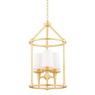 Torch 3 Light Lantern 30.5 x 17 Inches by Hudson Valley by Hudson Valley - 6617-GL