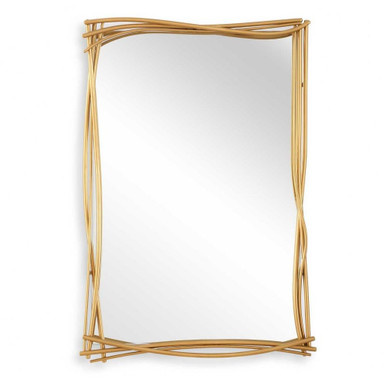 Wolsey Green Rectangular Mirror 39 Inch and 26.5 Inch Wide by BSH - 208-BEL-5338019