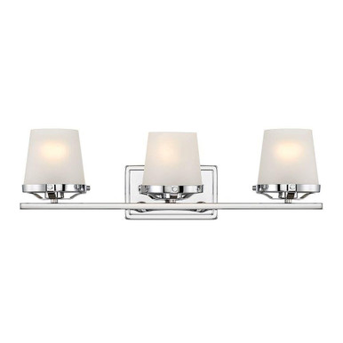 Klein 3 Light Bath Vanity 7.25 Inch Tall and 24 Inch Wide by Savoy House - L8-5250-3