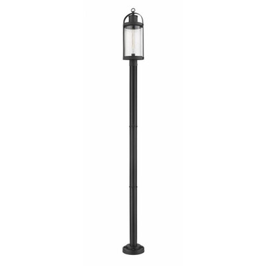 Leven Heath 1 Light Outdoor Post Mount Lantern 9.25 x 98.5 Inches by BSH - 372-BEL-3173936