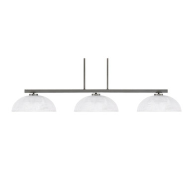 Atlas 3 Light Medium Island Pendant 49.25 Inch Length by Toltec - 4523-MB-540
