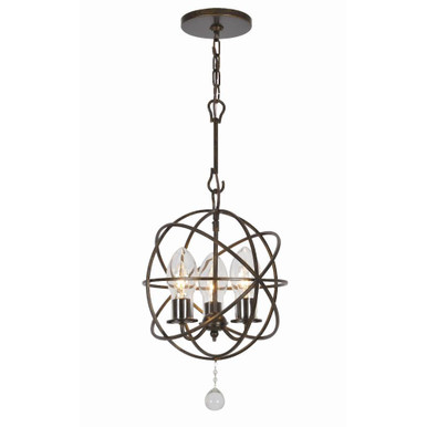 Dane Field 3 Light Mini Outdoor Chandelier by Bailey Street Home - 49-BEL-2557170