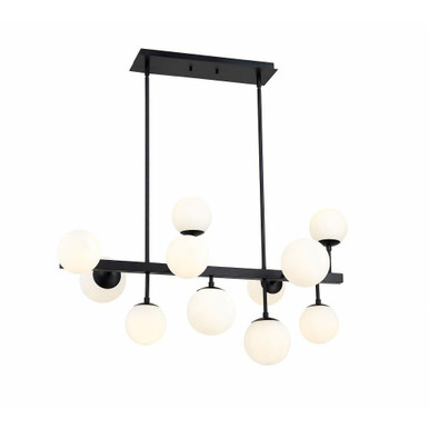 Breda Court 11 Light Large Island Pendant by Bailey Street Home - 372-BEL-4186166
