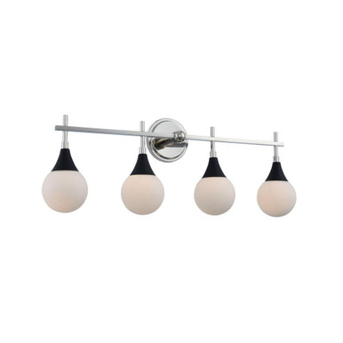 Bogart 4 Light Vanity Light by Kalco - 508534BPN