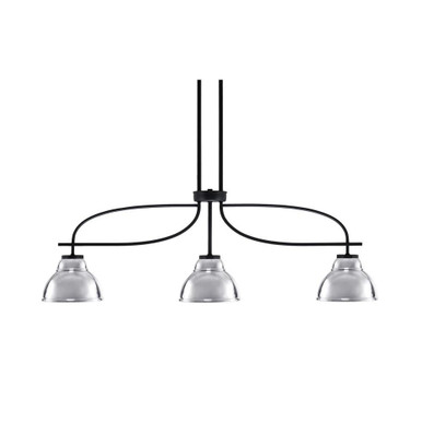 Cavella 3 Light Small Island Pendant 39 Inch Length by Toltec - 3936-MB-427-CH