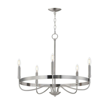 Frankie 5 Light Medium Chandelier by Maxim - 14495