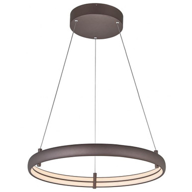 Sling 55W 1 LED Large Pendant by Abra - 10007PN