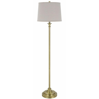 Hailey 1 Light Floor Lamp 61 Inches Tall and 15 Inches Wide by Cal  - EC-1006FL