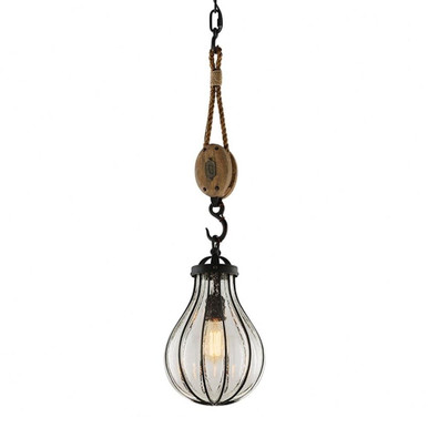 Virginia Hills 1 Light Small Pendant by Bailey Street Home - 154-BEL-2042705
