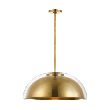 Lusi 12.6W 1 LED Pendant 23.8 Inch Wide by Visual Comfort Modern - MDPD734