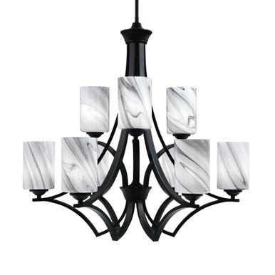 Zilo 9 Light Large Chandelier by Toltec 569-MB-300 - 569-MB-300