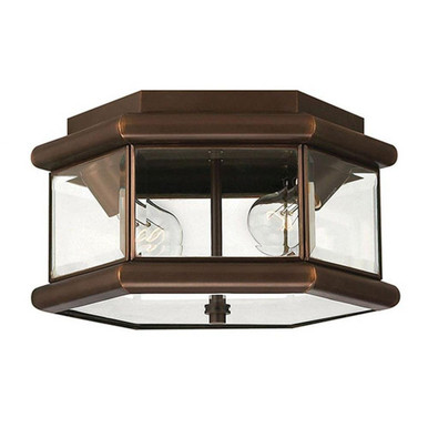 Clifton Park 2 Light 9 Inch Wide Flush Mount by Hinkley - 2429CB