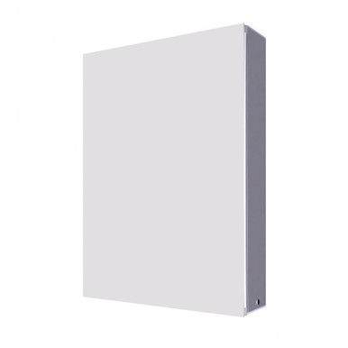 14W LED Square Medicine Cabinet Mirror 27.6 Inch Tall by Canarm - MC105A2028WNW