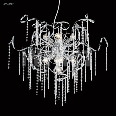 Contemporary 9 Light Large Chandelier by James Moder 40948 - 40948