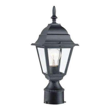 Builders Choice One Light Post 6 Inches by 14 Inches High by Acclaim  - 4007BW