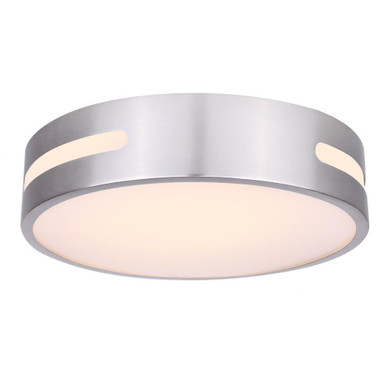 24W LED 13 Inch Wide Flush Mount by Canarm Inc - CL-19-13-BN