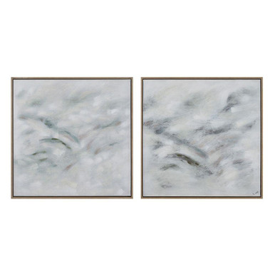 Becks Canvas Art (Set of 2) 30 Inch Tall and 30 Inch Wide by Renwil Inc - OL2241