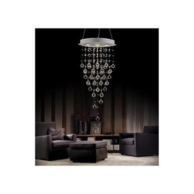 Robin 3 Light Mini Chandelier by CWI - 6640P18C-O