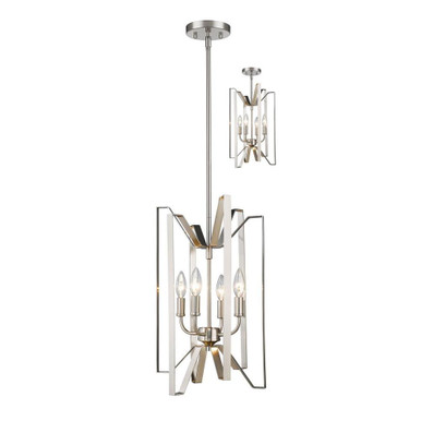 Marsala 4 Light Pendant 12 Inches Wide by 20 Inches High by Z-Lite - 4000-4