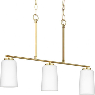 Allerton Meadow 3 Light Elegant Linear Chandelier by BSH - 70-BEL-1302168