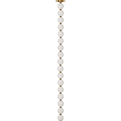 Perle 48 22.4W 1 LED Mini Pendant by Visual Comfort Modern - SLPD231R
