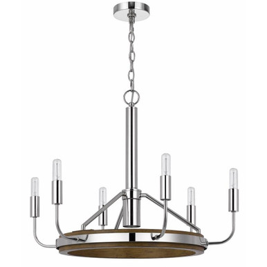 Snaefel Road 6 Light Medium Chandelier - 1-BEL-5191841