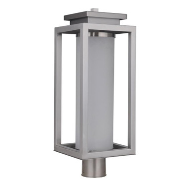 Vailridge 10W 1 LED Outdoor Large Post Lantern 9 x 19.75 inch by Craftmade - ZA1325-SS-LED
